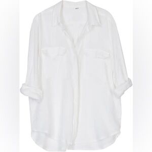 Mikoh Textured White Blouse